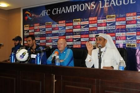  هاسيك مدرب فريق الهلال السعودي في المؤتمر الصحفي