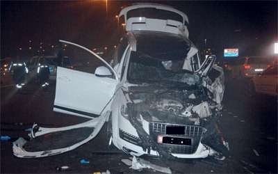 سيارة اللاعب الراحل ذياب عوانه