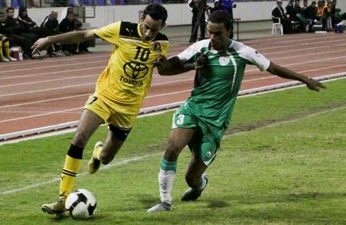 أخر لقاء بين البحرين و الأهلي بكأس ملك البحرين .. تصوير: زكي الشيخ