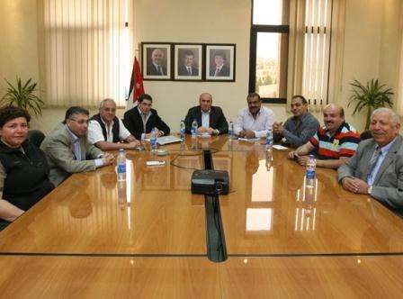 من اجتماع الإتحاد الأردني