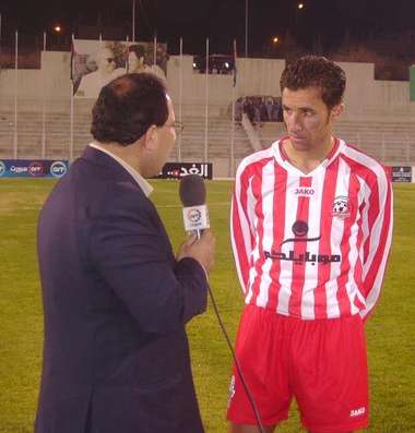 حازم جودت صاحب الهدف الشبابي الاول وحديث لشبكة راديو وتلفزيون العرب