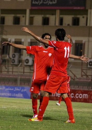 فرحة اسماعيل عبداللطيف بأحد الأهداف