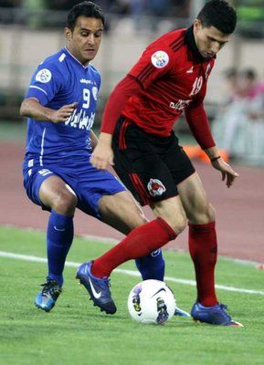 لقطة من المباراة