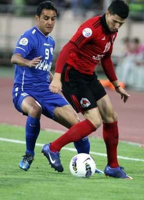 لقطة من المباراة