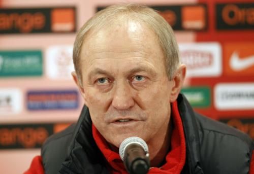 Poland's National soccer team head coach Franciszek Smuda 