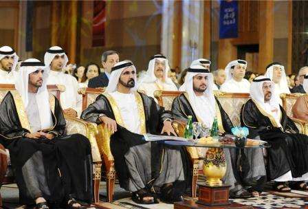 الشيخ محمد بن راشد آل مكتوم في إحتفال سابق
