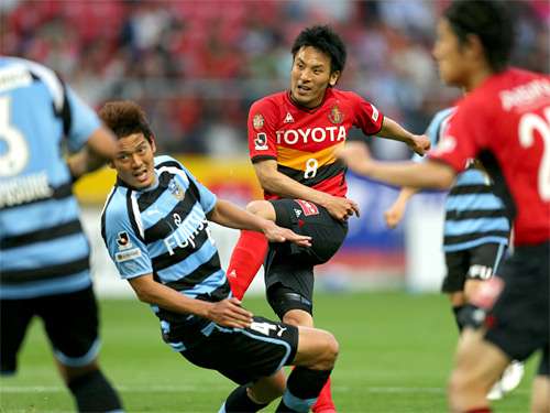 إحدى مباريات الدوري الياباني الممتاز