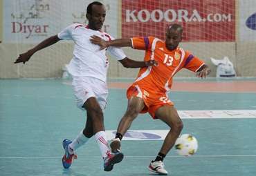 لقطات من دوري الصالات البحريني