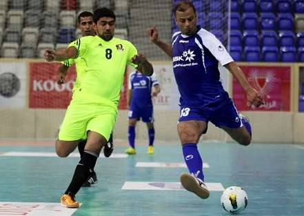 من لقاء الأهلي والبنك البحريني الكويتي