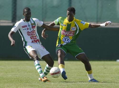 لقطة من مباراة مستقبل المرسى و نادي حمام الانف