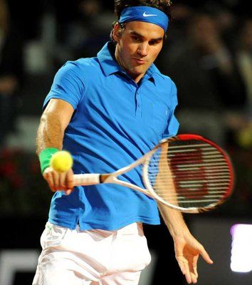 Roger Federer of Switzerland