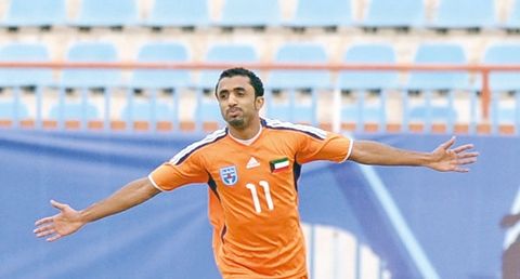 مهاجم كاظمة اسماعيل العجمي 