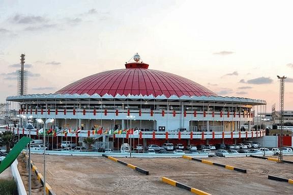 مجمع سليمان الضراط الذى سيحتضن المنافسات 