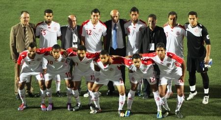 منتخب تونس المشارك في بطولة فلسطين 