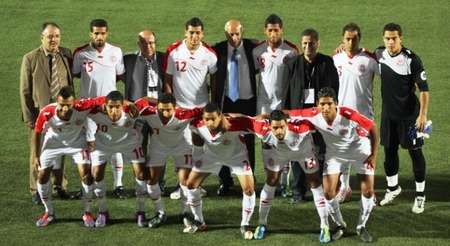 منتخب تونس المشارك في بطولة فلسطين 