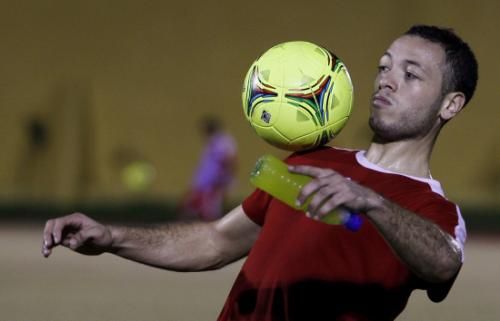 جمال السايحي الحائز على بطولة فرنسا مع مونبيليي