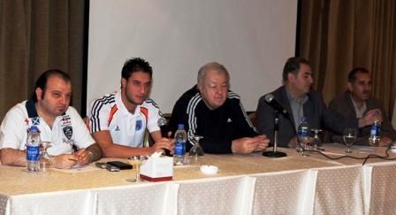 ماتشالا يتحدث في المؤتمر الصحفي