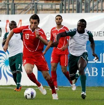 من لقاء الأردن وسيراليون بالأمس