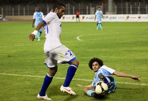 لقطة من المباراة