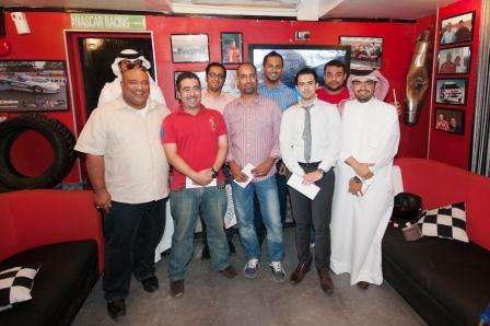 صورة جماعية للفائزين
