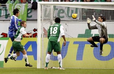 جانب من لقاء شالكة و ولفسبورج