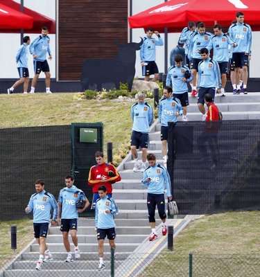تدريبات المنتخب الأسباني