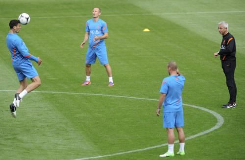 تدريبات المنتخب الهولندي