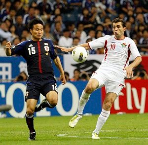 من لقاء الاردن واليابان