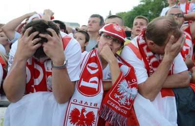 الجماهير البولندية محبطة