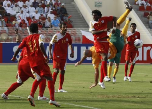 عمان لم تنجح في الفوز على استراليا