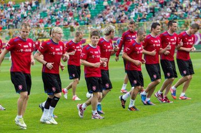 تدريبات المنتخب التشيكي