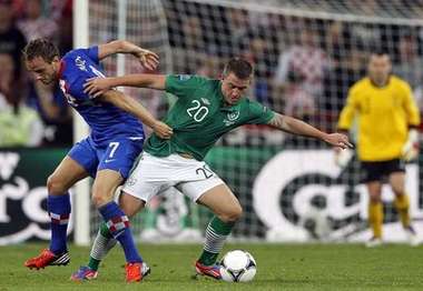 من لقاء ايرلندا وكرواتيا