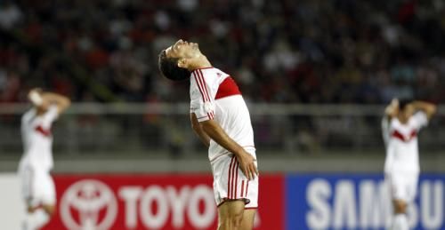 لاعبو لبنان شعروا بالاحباط بعد الهدف الكوري الثالث