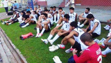 جانب من تدريبات ازرق 22 سنة