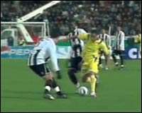 جانب من المباراة