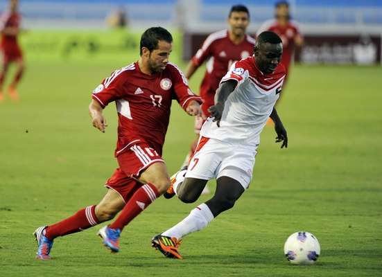 المنتخب السوداني تغلب على النقص العددي وهزم لبنان بهدفبن