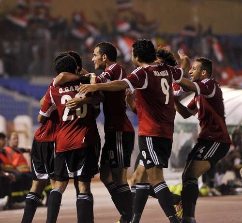 لاعبو المنتخب الاولمبي المصري