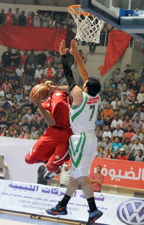 لقطة من المباراة الختامية 