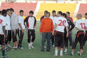 الزمالك تدرب في ملعب المريخ