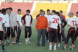 الزمالك تدرب في ملعب المريخ