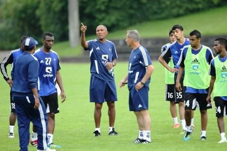 كومبواريه في أول تدريب