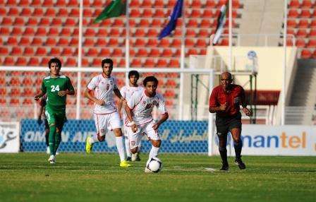 من لقاء سابق لمنتخب الاماراتي تحت 22 عام