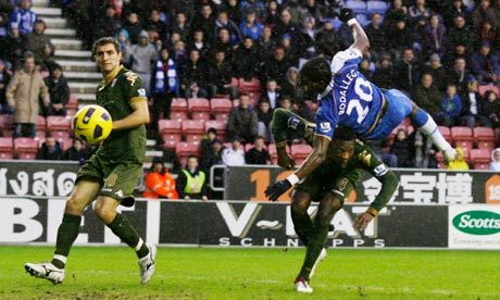 لقطة سابقة للاعب روداليجا بمباراة ضد فريقه الجديد 