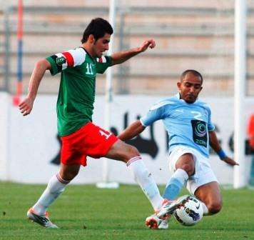 صورة من لقاء الفيصلي والوحدات في الدوري الأردني