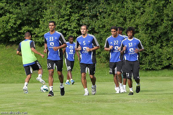 من تدريب الهلال في معسكره النمساوي
