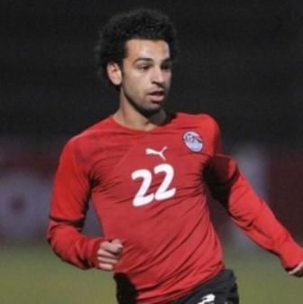 محمد صلاح لاعب المنتخب الأوليمبي