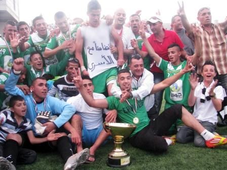 الظاهرية بطل كأس الضفة