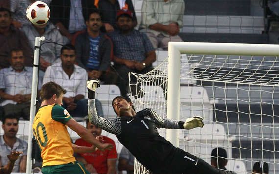 الحارس الهندي سوبراتا بول في كأس أمم آسيا 2011