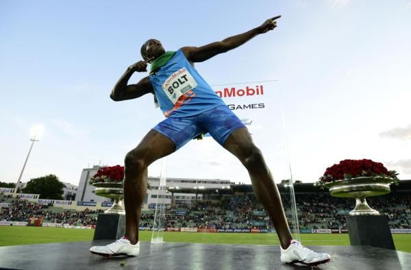 Usain Bolt of Jamaica 