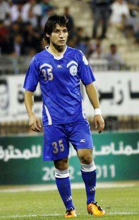 مصعب اللحام سجل هدف الفوز للرمثا